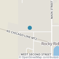 Map location of 14689 W 1St St, Rocky Ridge OH 43458