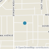 Map location of 14004 Baldwin Ave, East Cleveland OH 44112