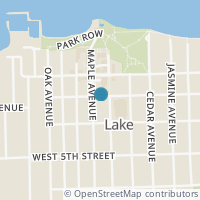 Map location of 217 W 3Rd St, Lakeside Marblehead OH 43440