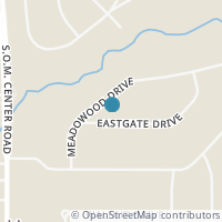 Map location of 6747 Eastgate Dr, Mayfield OH 44143