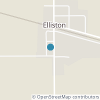 Map location of 2020 N Elliston Trowbridge Rd, Graytown OH 43432
