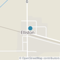 Map location of 2169 N Elliston Trowbridge Rd, Graytown OH 43432