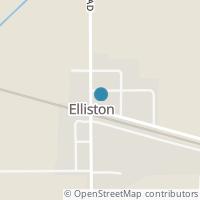 Map location of 2169 N Elliston Trowbridge Rd, Graytown OH 43432