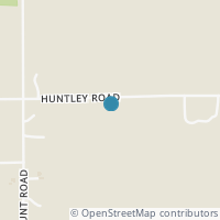 Map location of 17185 Huntley Rd, Huntsburg OH 44046