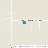 Map location of 5032 New Hudson Rd, Orwell OH 44076