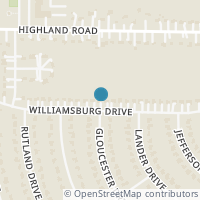 Map location of 5877 Williamsburg Dr, Highland Heights OH 44143