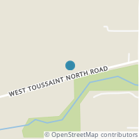 Map location of 15229 W Toussaint North Rd, Graytown OH 43432