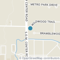 Map location of 6677 Bramblewood Ln, Mayfield OH 44143