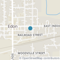 Map location of 102 S Main St, Edon OH 43518