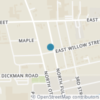Map location of 803 N Fulton St, Wauseon OH 43567