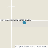 Map location of 16894 W Moline Martin Rd, Graytown OH 43432