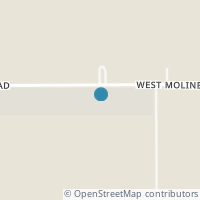 Map location of 16620 W Moline Martin Rd, Graytown OH 43432