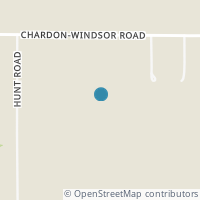 Map location of 11481 Hunt Rd, Huntsburg OH 44046