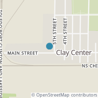 Map location of 520 Main St, Clay Center OH 43408