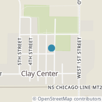 Map location of 310 Third St, Clay Center OH 43408