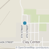Map location of 410 Susan St, Clay Center OH 43408