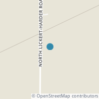 Map location of 3563 N Lickert Harder Rd, Graytown OH 43432