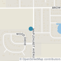 Map location of 1601 Maplehurst Ave, Montpelier OH 43543