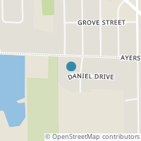 Map location of 1704 Daniel Dr, Millbury OH 43447