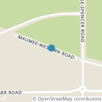 Map location of 10900 Maumee Western Rd, Swanton OH 43558