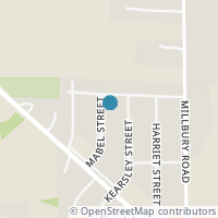 Map location of 29466 Mabel St, Millbury OH 43447