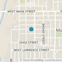 Map location of 310 W Jefferson St, Montpelier OH 43543