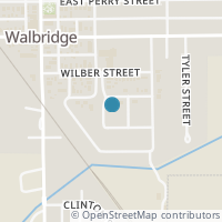Map location of 205 Rehton Pkwy, Walbridge OH 43465