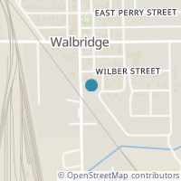 Map location of 209 S Main St, Walbridge OH 43465