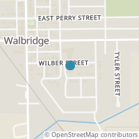 Map location of 103 Rehton Pkwy, Walbridge OH 43465