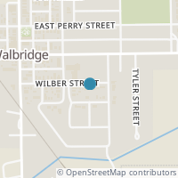 Map location of 208 Wilber St, Walbridge OH 43465
