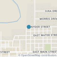 Map location of 320 N Platt St, Montpelier OH 43543