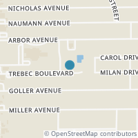 Map location of 20851 Trebec Blvd, Euclid OH 44119