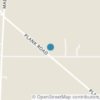 Map location of 10337 Plank Rd, Montville OH 44064