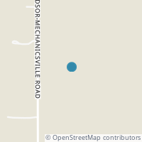 Map location of 5700 Mechanicsville Rd, Orwell OH 44076