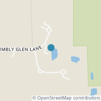 Map location of 7710 Strumbly Glen Rd, Waite Hill OH 44094