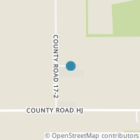 Map location of 8628 County Road 17 2, Wauseon OH 43567
