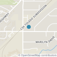 Map location of 1128 Schreier Rd, Rossford OH 43460