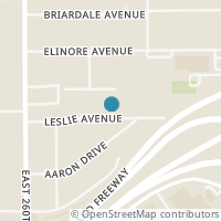 Map location of 26437 Leslie Ave, Euclid OH 44132