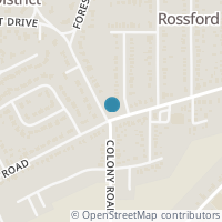 Map location of 316 Eagle Point Rd, Rossford OH 43460