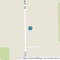 Map location of 9370 County Road 16, Wauseon OH 43567