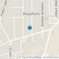 Map location of 113 Windsor Dr, Rossford OH 43460