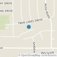 Map location of 30261 Rickey Ln, Wickliffe OH 44092