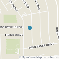 Map location of 1836 Ridgeview Dr, Wickliffe OH 44092