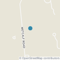 Map location of 9495 Metcalf Rd, Waite Hill OH 44094