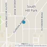 Map location of 739 Favony Ave, Holland OH 43528