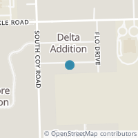 Map location of 3450 Mary Allen Dr, Oregon OH 43616