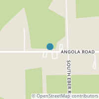 Map location of 10620 Angola Rd, Swanton OH 43558