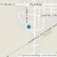 Map location of 105 W Mill St, Kunkle OH 43531