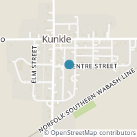 Map location of 110 E Centre St, Kunkle OH 43531
