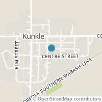 Map location of 106 S Church St, Kunkle OH 43531